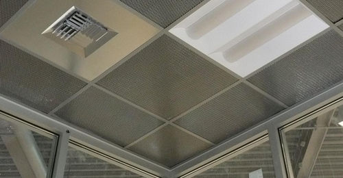 Faux-plafond en métal - METALSCAPES™ - CHICAGO METALLIC CORPORATION - en panneaux / grillagé