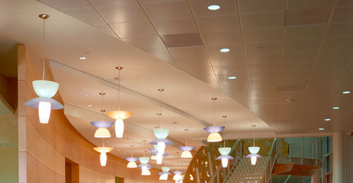 Faux-plafond en métal - PLANOSTILE™ - CHICAGO METALLIC CORPORATION - en dalles / acoustique / perforé