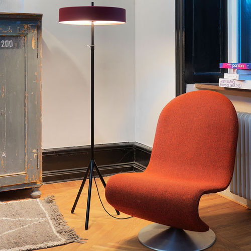 Lampe sur pied CYMBAL BSWEDEN en métal / contemporaine / blanche