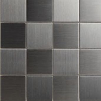 Carrelage en acier inox - HL - The Inox in Color - satiné / d'intérieur / de sol