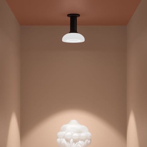 Plafonnier contemporain - VESPER - ATELJE LYKTAN - rond / en verre / en opale