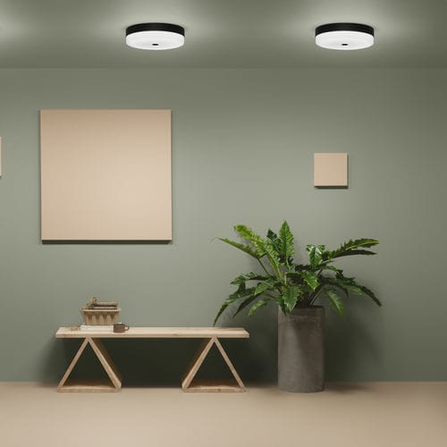 Plafonnier design minimaliste - PILO - ATELJE LYKTAN - rond / en polycarbonate / en PET