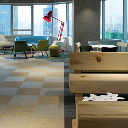 Revêtement de sol en vinyle - SISAL PLAIN SAND  - BOLON - d'intérieur / pour salle de séjour / pour bureau