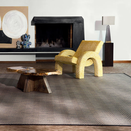 Tapis contemporain - GRAPHIC - HERRINGBONE  - BOLON - à motif géométrique / en polyester / en PVC