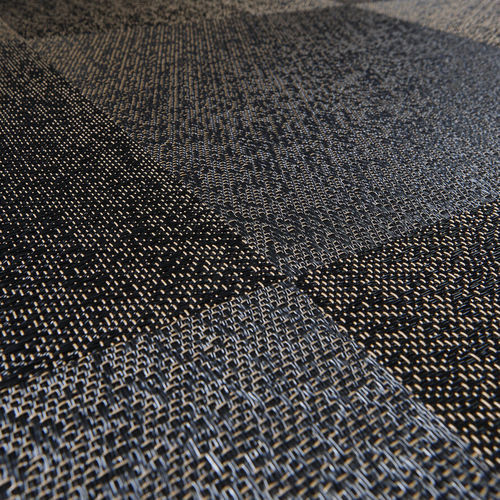 Moquette en dalles - BLACKISH TAUPE - BOLON - tissée / en vinyle / professionnelle