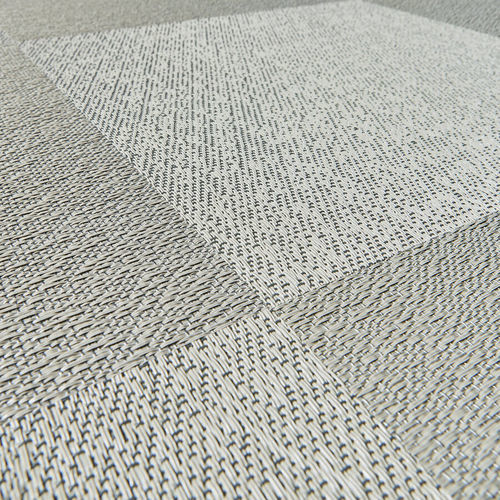 Moquette en dalles - NATURELLE CHROME - BOLON - tissée / en vinyle / à motif