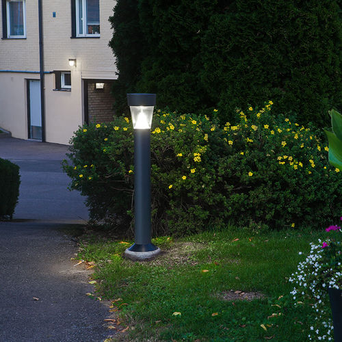 Borne d'éclairage urbaine - AZUR - FAGERHULT - de jardin / contemporaine / en acier inoxydable
