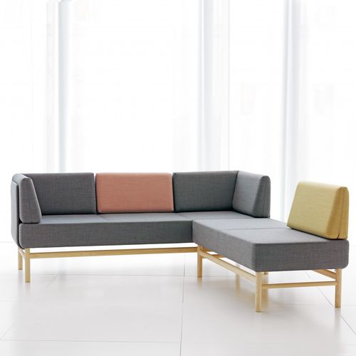 Canapé modulable - POP - GARSNAS - d'angle / contemporain / en tissu