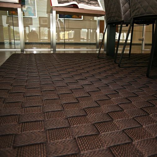 Tapis contemporain - ELEGANCE : GRIT NET - NATURTEX - uni / en coton / rectangulaire