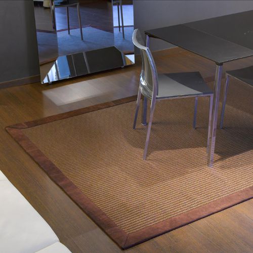 Tapis contemporain - ELEGANCE : TAMILUX - NATURTEX - uni / en coton / en jute