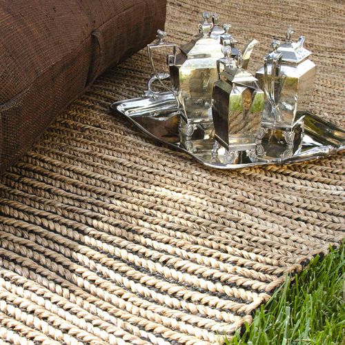 Tapis contemporain - ETHNICS : SAHARA - NATURTEX - uni / en fibre d'abaca / rectangulaire