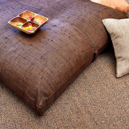 Tissu d'ameublement - NATURE SENSE : E-6127 - NATURTEX - mural / uni / en raphia