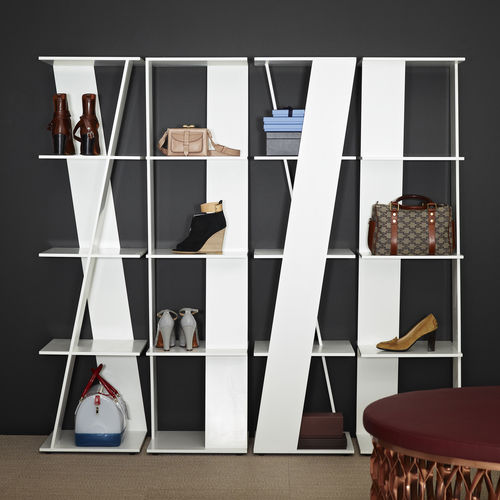 Étagère contemporaine - CERCO - KARL ANDERSSON - en Hi-macs® / blanche