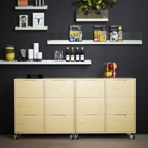 Commode contemporaine - MAY - KARL ANDERSSON - en chêne / en frêne / en MDF