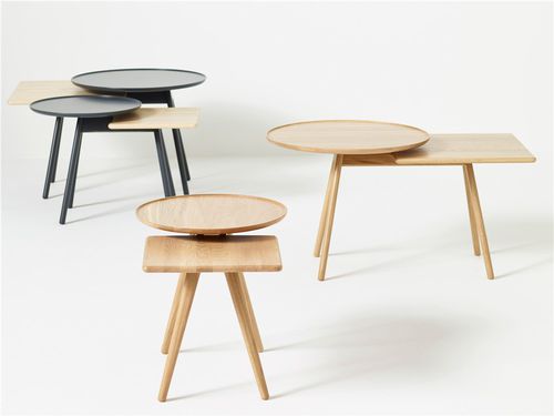 Table d'appoint contemporaine - MOPSY - KARL ANDERSSON - en chêne / en MDF / en frêne