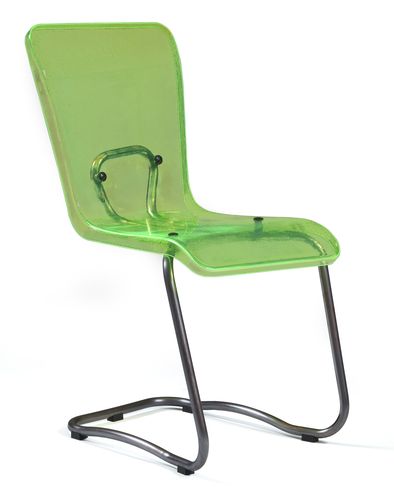 Chaise contemporaine - KIASMA - KÄLLEMO - d'intérieur / en tissu / en polycarbonate