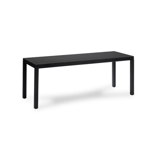Banc contemporain - NON - KÄLLEMO - en acier / en caoutchouc / pour musée