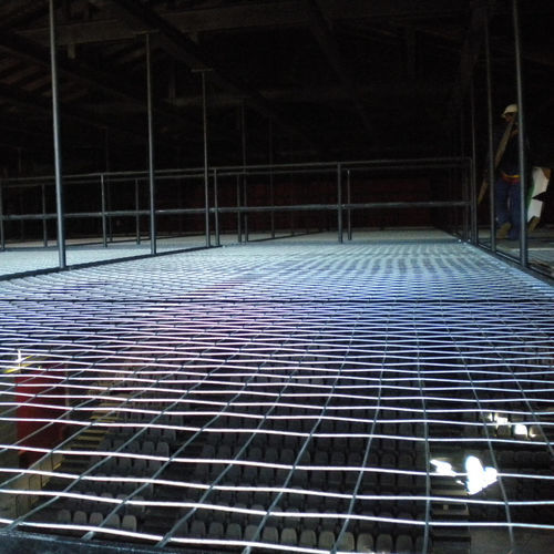 Structure pour plafond en acier inoxydable - TENSION GRID - ESTEVA BARCELONA - pour auditorium / d'intérieur / ignifuge