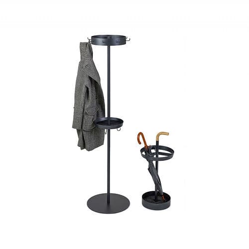 Porte-manteau sur pied - Piccolo - NOLA INDUSTRIER - contemporain / en acier à revêtement par poudre / noir