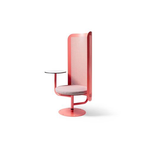Fauteuil contemporain - Work Lounge - NOLA INDUSTRIER - en Sunbrella® / en aluminium / en acier galvanisé