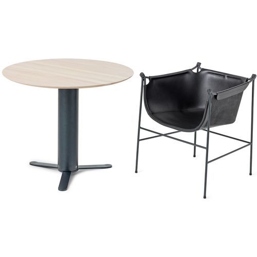 Chaise contemporaine - Näbb - NOLA INDUSTRIER - d'intérieur / en textile / en cuir
