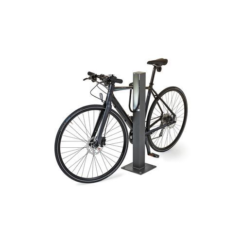Range-vélo au sol - Blenda - NOLA INDUSTRIER - avec éclairage à LED intégré / pour espace public / en aluminium