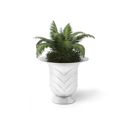 Jardinière en aluminium - Klocka - NOLA INDUSTRIER - ronde / contemporaine / pour espace public