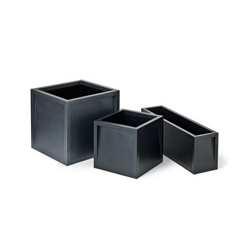Jardinière en tôle d'acier - Frame - NOLA INDUSTRIER - rectangulaire / carrée / contemporaine
