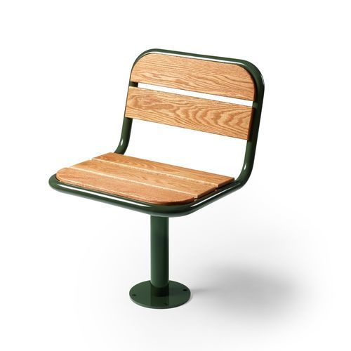 Chaise contemporaine - Gry - NOLA INDUSTRIER - pour usage extérieur / en pin / en chêne