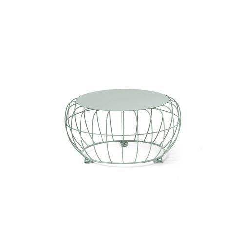 Table basse contemporaine - Basket - NOLA INDUSTRIER - en acier à revêtement par poudre / en fil de métal / avec piètement en acier thermolaqué