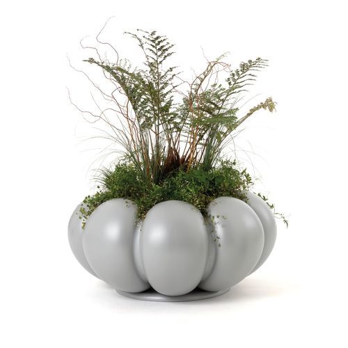 Jardinière en aluminium - Lotus - NOLA INDUSTRIER - ronde / contemporaine / pour espace public
