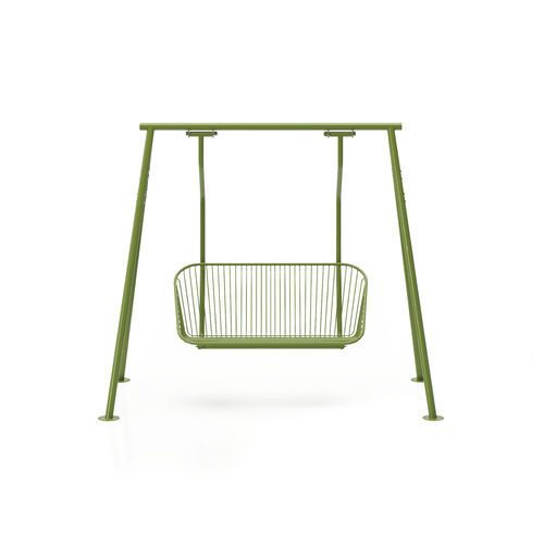 Balancelle en acier - Korg Swing Sofa  - NOLA INDUSTRIER - en acier à revêtement par poudre / 2 places / autoportante