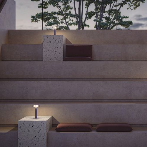 Lampe de table - SPRINKLE TABLE - ZERO - de bureau / de chevet / en acier