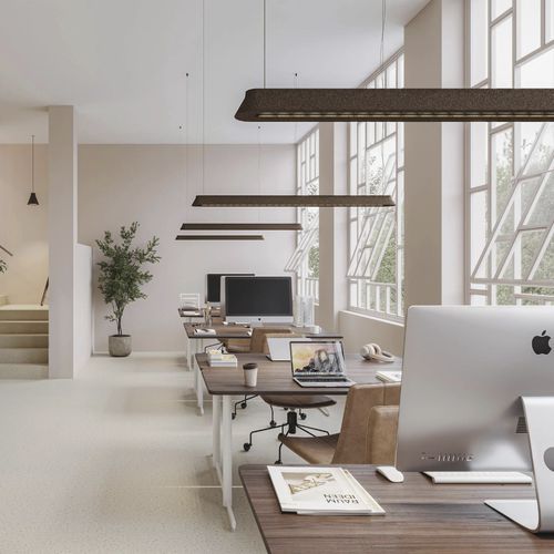 Luminaire suspendu - CORKA LINEAR - ZERO - à LED / linéaire / pour intérieur