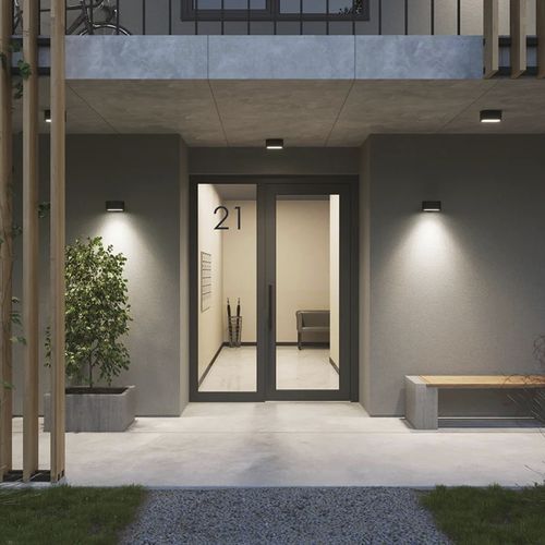 Plafonnier ovale - CEILING - ZERO - en PMMA / en aluminium / à LED