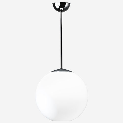Plafonnier moderne - KULAN - ZERO - rond / en opale / en verre