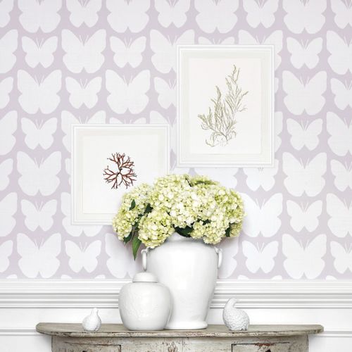 Papier peint contemporain - ALDORA - Thibaut - à motif / beige / marron