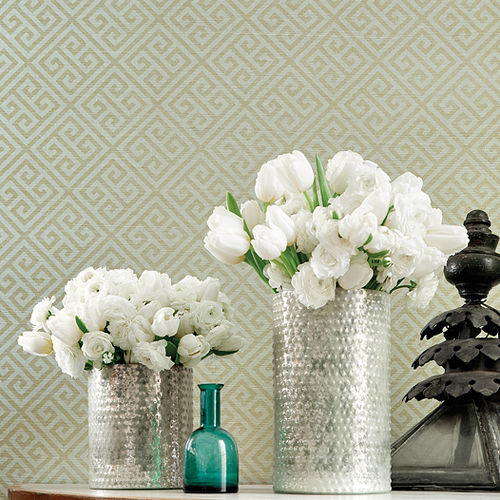 Revêtement mural pour intérieur - MAZE GRASSCLOTH  - Thibaut - en sisal / imprimé / résidentiel