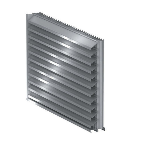 Grille de ventilation en aluminium - RS-8615 - CS - Construction Specialties - rectangulaire