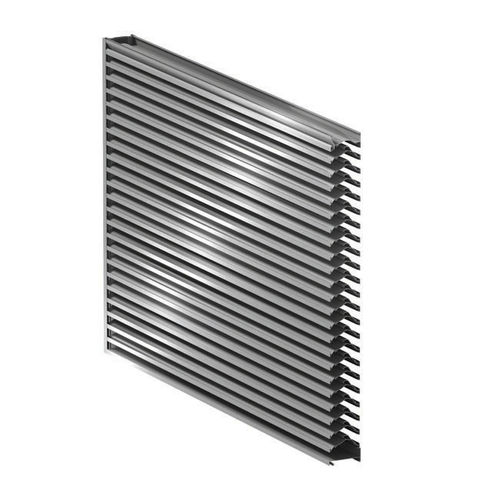 Grille de ventilation en aluminium - DCH-5704 - CS - Construction Specialties - rectangulaire