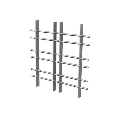 Maille métallique en aluminium - SENTRY - CS - Construction Specialties - pour bardage / à maillage carré