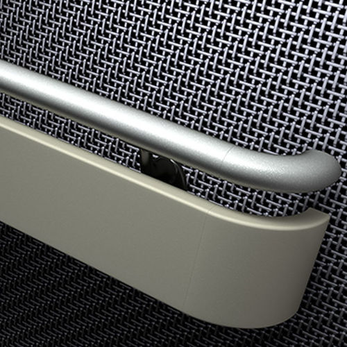 Main courante en aluminium - P-OMAN - CS - Construction Specialties - en inox