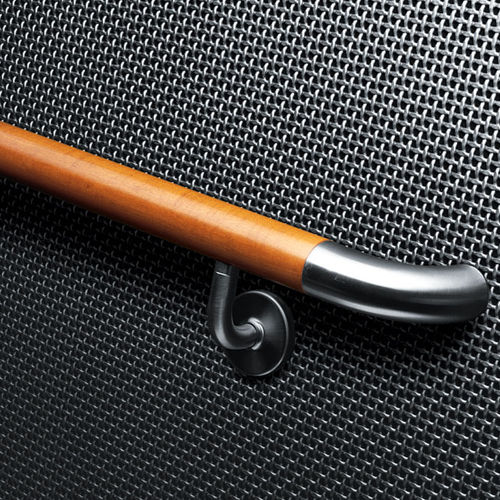 Main courante en bois - HRWS-6C - CS - Construction Specialties - en acier inox