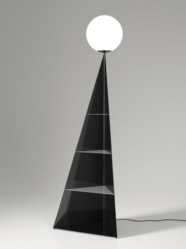 Lampe sur pied - BONHOMME - Atelier Areti - en métal / en verre / contemporaine