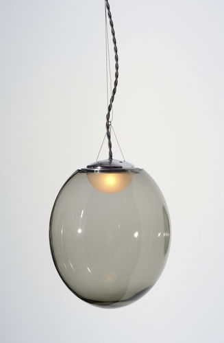 Suspension - GRIS - Atelier Areti - en verre soufflé / en cristal / contemporaine