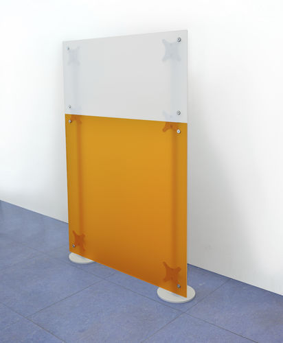 Séparateur de bureau au sol - PAXTON - en acrylique / modulable