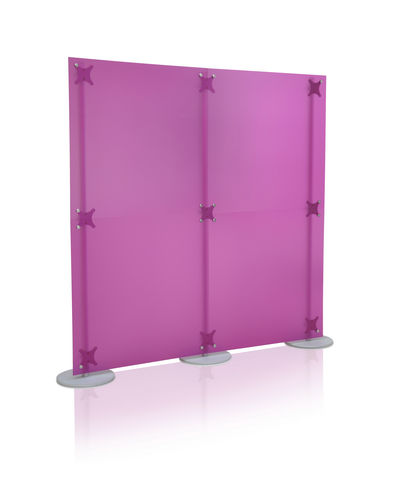 Paravent contemporain - FLUOWALL - PAXTON - en Plexiglas® / professionnel / modulaire