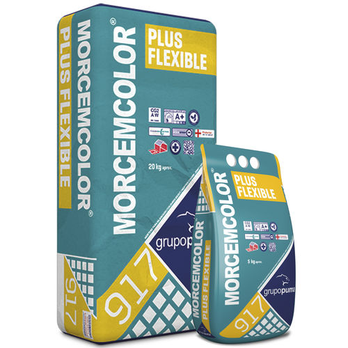 Mortier de jointoiement - MORCEMCOLOR® PLUS FLEXIBLE CG2 A W - GRUPO PUMA - de masticage / pour carrelage / de ciment