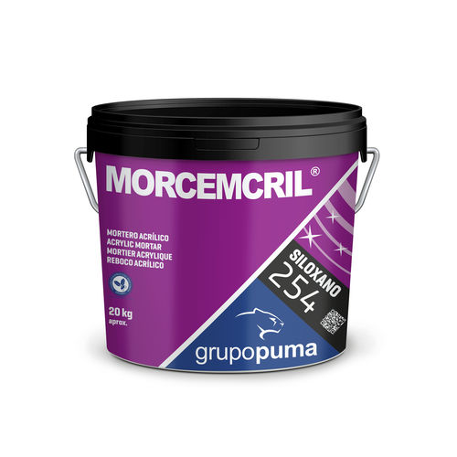 Enduit décoratif - MORCEMCRIL® SILOXANO - GRUPO PUMA - de protection / d'imperméabilisation / d'intérieur