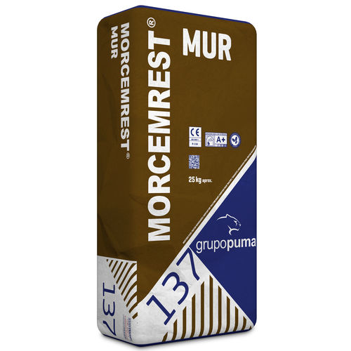 Mortier de réparation - MORCEMREST® MUR R CSII - GRUPO PUMA - d'étanchéité / assainissant / pour maçonnerie